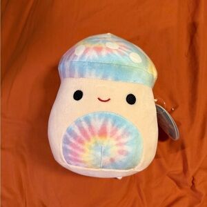 Squishmallow Kervena The Tie Dye Mushroom 14” Stuffy